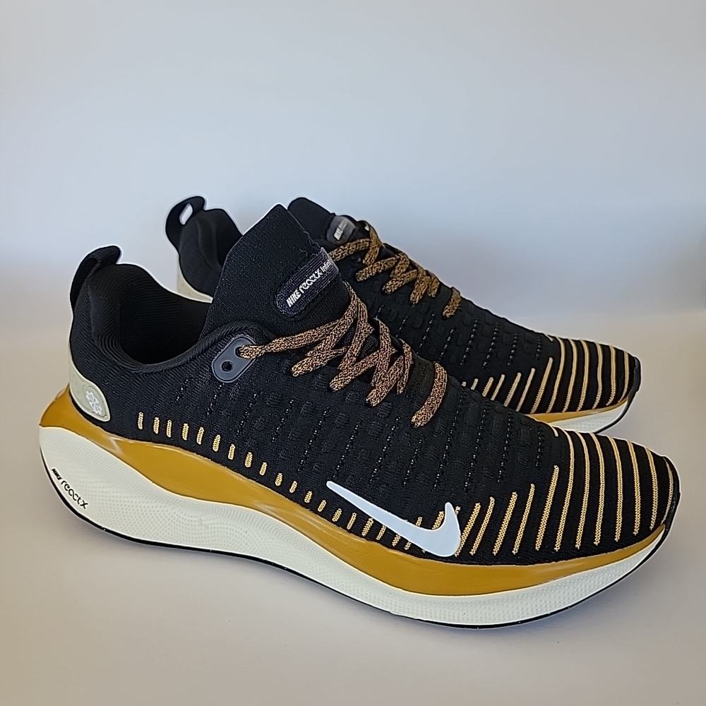 Nike Reactx Infinity Run 4 Black/sea Glass-Bronzine DR665 006 - Picture 7 of 16